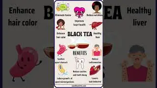 Black tea benefits #shorts