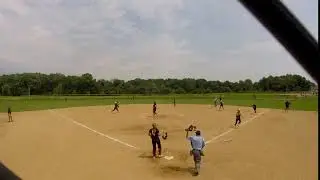 Rachel Martinez 2020 Maryland Legends (Junior Year) Game Ending Double Play vs  Rock Gaskill