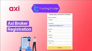 💎 Axi Registration [International] - Signup with Mobile & Email [6 Steps] 2025 | Tradingfinder