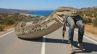World&rsquo;s BIGGEST Snake Attacks Cow Near Village 😱 | Real Rescue Footage (Part 1)