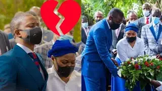 Heartbreaking moments at Israella Bushiri send off