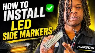 HOW TO INSTALL LED SIDE MARKERS ON A 5th GEN CAMARO  