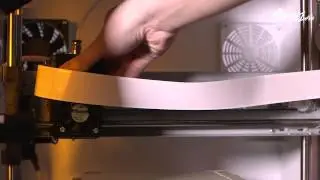 da Vinci Jr. 1.0 &mdash; калибровка по оси X