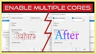 How To Enable Multiple Cores Of Processor On Your Computer | Technical Anupam | Salution | 8K