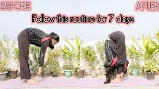 Improve Forward Fold | How to do forward bend | Yoga With Ekta | 