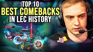 TOP 10 ABSOLUTE BEST PLAYS EVER IN THE ENTIRE HISTORY OF LEC | YamatoCannon