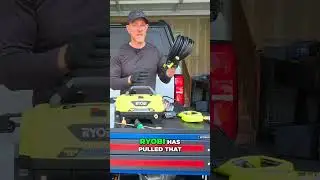 Мойка высокого давления Ryobi: отличная мойка высокого давления для начинающих детейлеров! #шорты