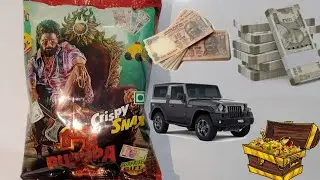 latest collection snacks free gift inside latest video snacks Pushpa 2 paglet beta snacks gift in😍