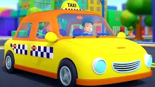 Wheels On The Taxi Go Round And Round, Preschool Songs for Babies