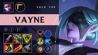 Vayne Top vs Sion - EUW Grandmaster Patch 25.22