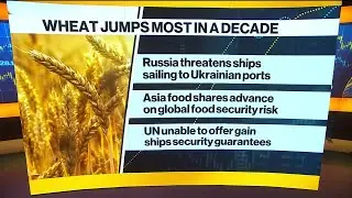 Wheat Prices Surge as Russia Threatens Ships Headed to Ukraine