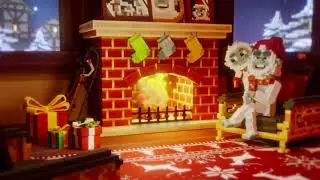 1 Hour Fireplace Sounds and Ambiance in The Sandbox | December Owner Monthly Rewards