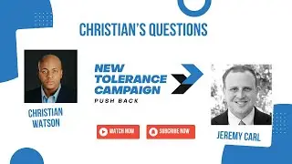 How to Beat Anti-White Racism with Jeremy Carl || New Tolerance Campaign || Christian&rsquo;s Questions