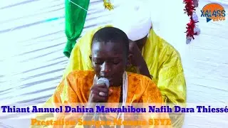 Serigne Moussa Seye Khassidas Au Thiant annuel du Dahira Mawahibou Nafih de Dara Thiessé