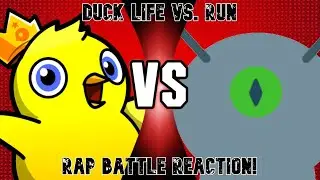 Last Battle Of the Year | Duck Life Vs. Run Rap Battle REACTION!