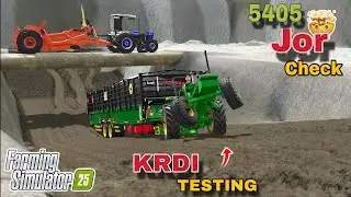 5405 KI KRDI FULL TESTING🔥 🦅JOHAN DEERE 🦅☠️ MARDA JOR 💫😈 LE GYA 32 FT TRALLY🤯💪 SITIFAMING #4