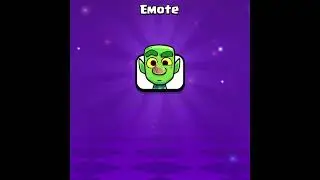 I Got a New Emote in Clash Royale 😱🔥 #clashroyale #shorts #gaming