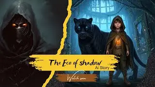 The Eco of shadow is a short ai story based on cartoon animation with the help of AI