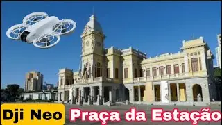 Dji Neo - Levanta Voo no Centro de Belo Horizonte rumo a Praça da Estação #djineo #djibrasil #drone