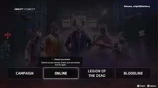 Watch Dog Legion Online Is Unavailable