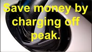 Save money by charging the EV during the off peak hours.