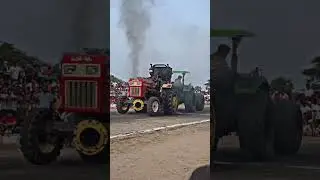 Dhillon swaraj 855 vs Parm indo tractor 🚜  tochan #tractortochan #swaraj855