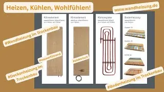 WEM Wandheizung, Deckenheizung und Bodenheizung - Heizen, Kühlen, Wohlfühlen, die beste Lösung!