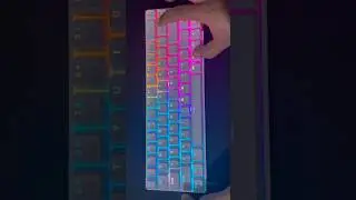 Portronics Hydra 10 | RGB Lighting Test All Modes #keyboard #rgbmechanicalkeyboard #shorts #viral