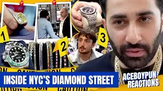 Inside NYC’s Billion Dollar Diamond Street | AceBoyPun Reacts