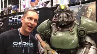 (NYCC 2018) Day 3 LIVE - Fallout T-51 Life-Size Statue