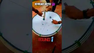 Destructive Beyblade battle #beyblades #homemadebeyblade