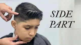 Kids&rsquo; Side Part Hairstyle | A Clean and Stylish Look for Boys