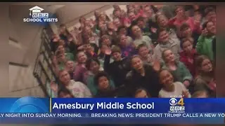 WBZ School Visit: Amesbury Middle School