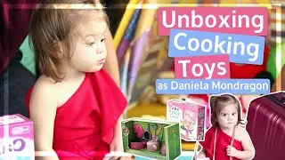 Cooking Toys Unboxing (as Daniela Mondragon) | MALIA'S FAVORITES