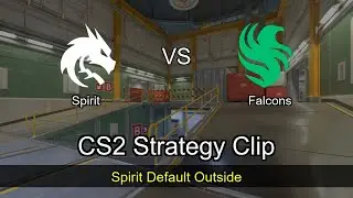 Spirit Default Outside - Nuke G1R16 | Spirit | StarLadder Budapest Major 2025 #cs2 #counterstrike2