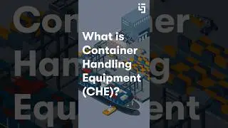 What is container handling equipment? #containerhandlingequipment #containerterminal #maritime #CHE