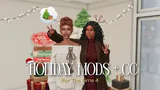10+ Must-Have Holiday Mods You NEED! 🎄 | Sims 4 Mods & Custom Content