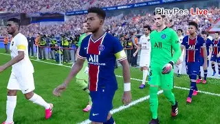 PES 2020 - PSG vs Metz - Full Match & Goals - Gameplay PC