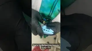 How To Use Multipurpose Ampoule Cutter ? here is the Answer ! link :  