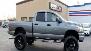 06 Dodge Ram 3500HD 4x4 5.9L Cummins Diesel Big Horn NEW Lift Tires 20in Wheels - Autos Inc