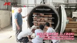 High Frequency Vacuum Wood Dryer | Manual Loading and Unloading