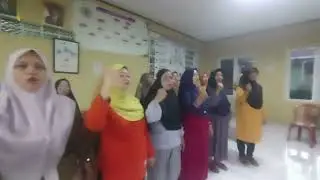 Sessi Latihan Padus Muslimat NU Ranting Binong RW 07 Mars Hubbul Wathon Minal Iman#BelajarBersama