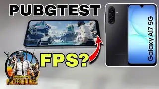 Samsung Galaxy A17 🔥pubgtest 2026 after new update gyro test 😱 battery review way to game 
