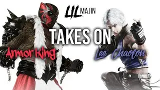 Armor King vs Lee Chaolan. Sway Punch is GAWDlike!