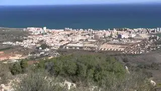 Panorama vom Sierra Oropesa Costa del Azahar Castellón