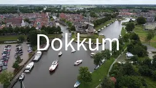 Drone flight above Dokkum - Flight #4 - 4K