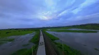 King of King - Mumbai New Delhi Central Rajdhani - Push Pull Engine 
