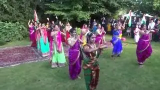 Unity in Diversity Dance in India Independence day celebration 2016 at India House, Denmark