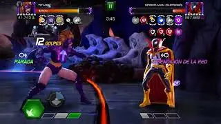 Titania vs Spiderman supreme / raids nightmare #mcoc