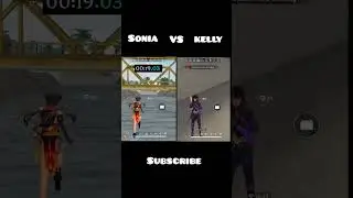 SONIA VS KELLY Ability test📝 😍 #viral #sorts #trending #freefiremax